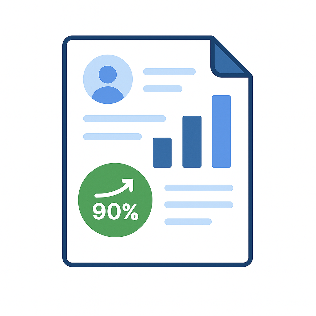 Show measurable impact.